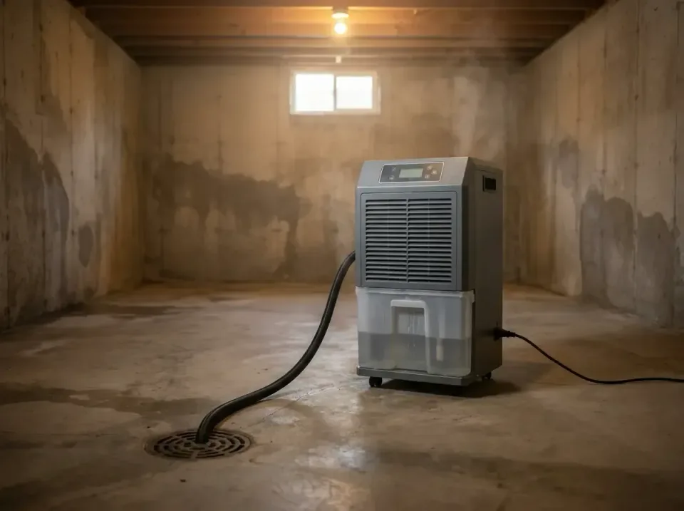Dehumidifier — Basement